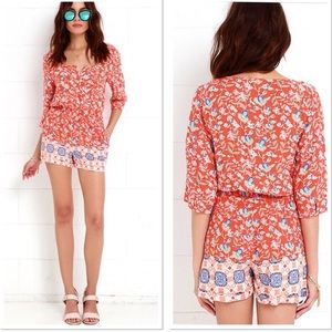 Lulu’s MinkPink Floral Romper